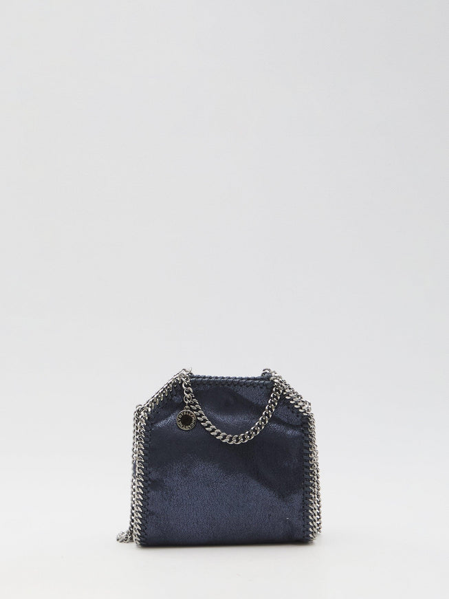 Stella Mccartney Falabella Micro Tote Bag in Navy - Ellie Belle