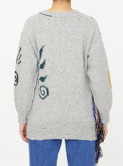 Stella Mccartney Folk Embroidery Jumper - Ellie Belle