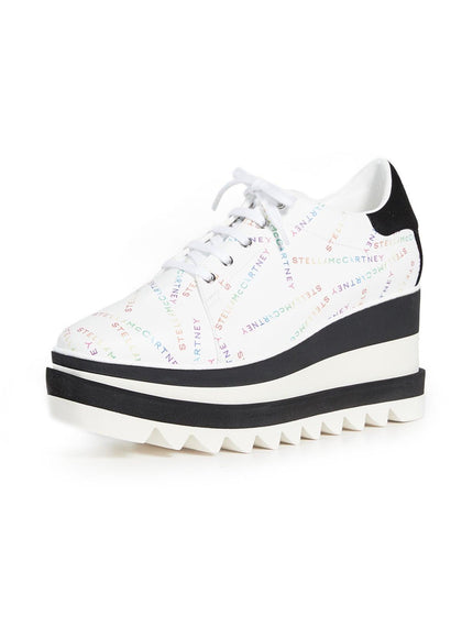 Stella McCartney Sneak-Elyse Lace Up Sneakers - Ellie Belle