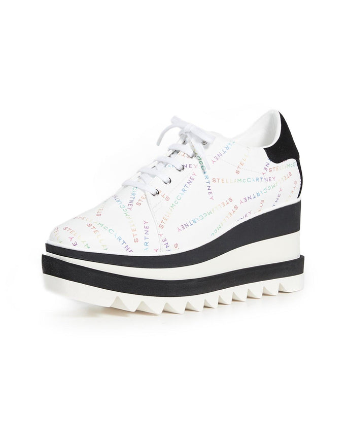 Stella McCartney Sneak-Elyse Lace Up Sneakers - Ellie Belle