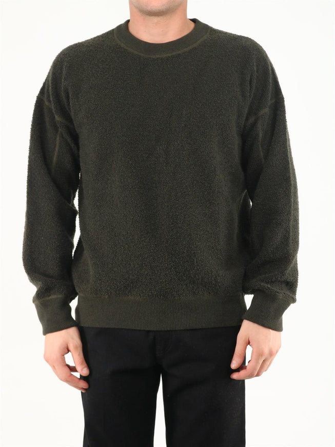 Ten C Military Green Reversible Sweater - Ellie Belle