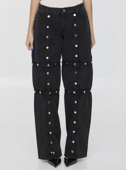 The Attico Snap-button Pants - Ellie Belle