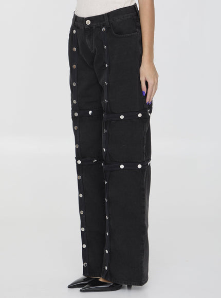 The Attico Snap-button Pants - Ellie Belle