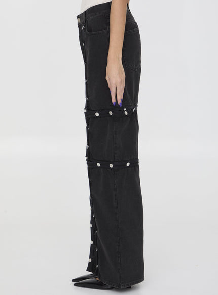 The Attico Snap-button Pants - Ellie Belle