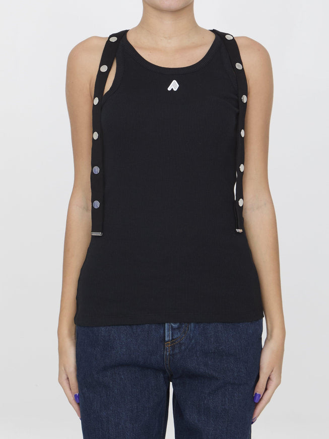 The Attico Snap-button Tank Top - Ellie Belle