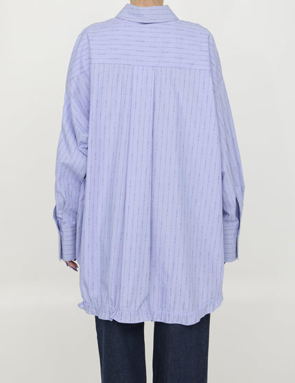 The Attico Striped Cotton Shirt - Ellie Belle