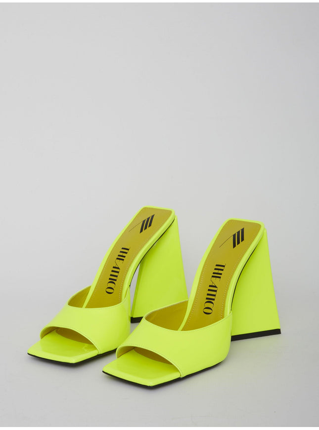 The Attico Yellow Devon Sandals - Ellie Belle