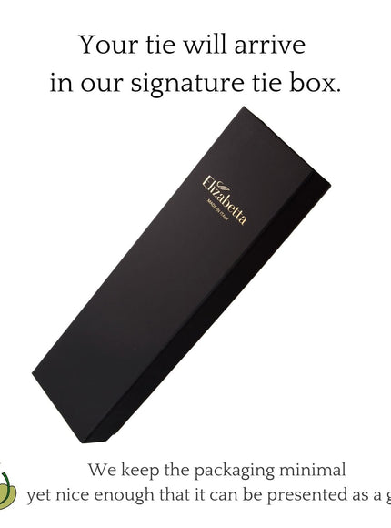 Elizabetta Barbera Silk Jacquard Tie - Champagne