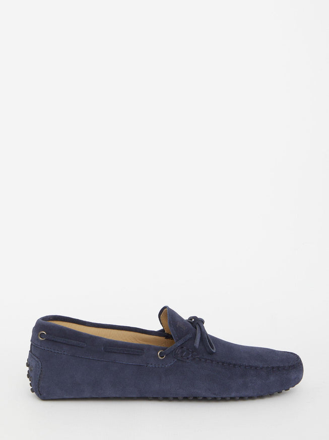 Tod's Blue Gommino Loafers - Ellie Belle