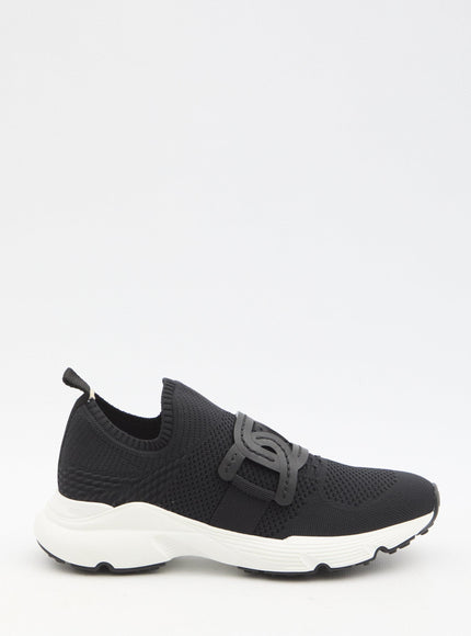 Tod's Kate Stretch Knit Trainer Sneakers - Ellie Belle