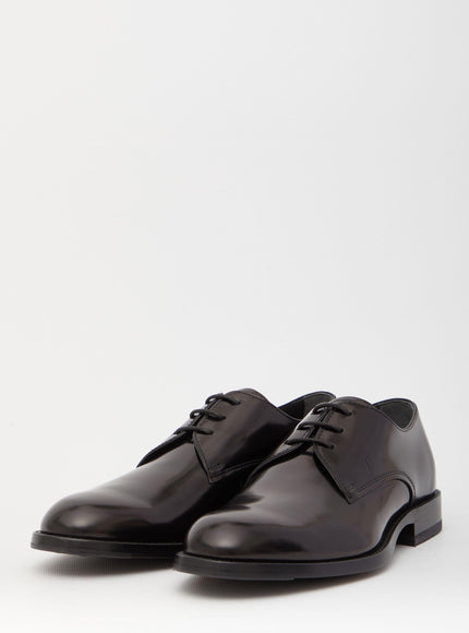 Tod's Lace-Up Leather Derby Shoes - Ellie Belle