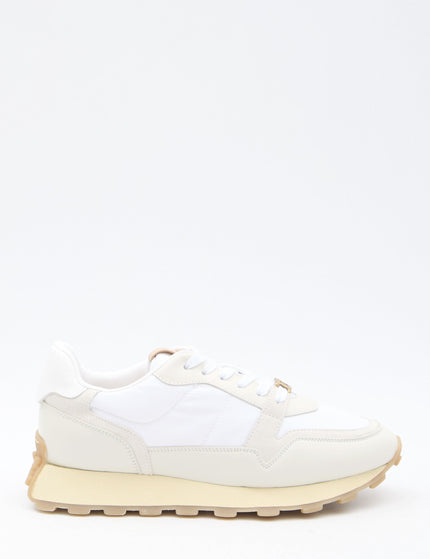 Tod's Leather And Fabric Sneakers - Ellie Belle