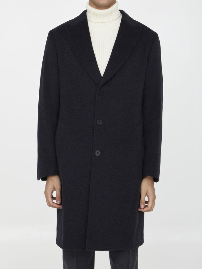 Tonello Anthracite Wool Coat - Ellie Belle