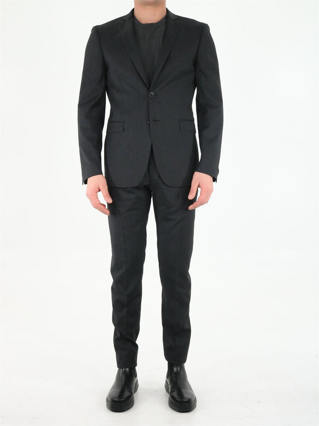 Tonello Black Wool Suit - Ellie Belle