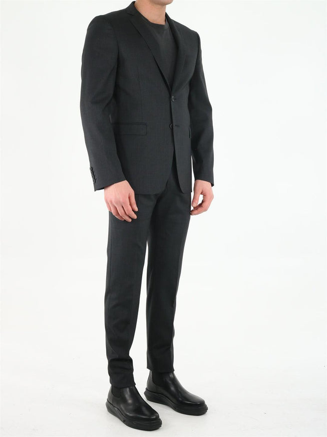 Tonello Black Wool Suit - Ellie Belle