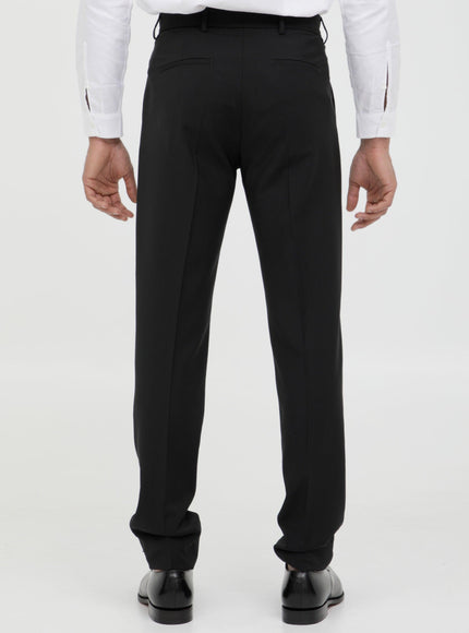 Tonello Black Wool Trousers - Ellie Belle