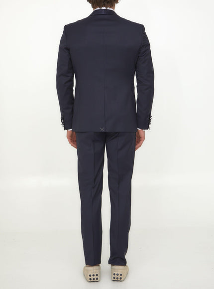 Tonello Blue Wool Tuxedo - Ellie Belle