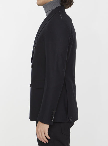 Tonello Double-breasted Jacket In Wool - Ellie Belle