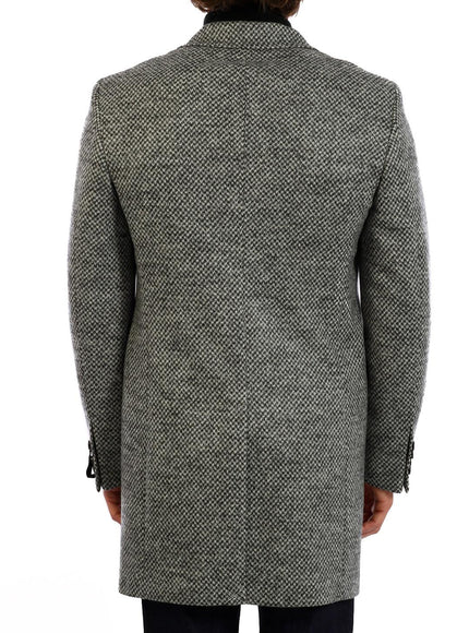 Tonello Gray Wool Coat - Ellie Belle