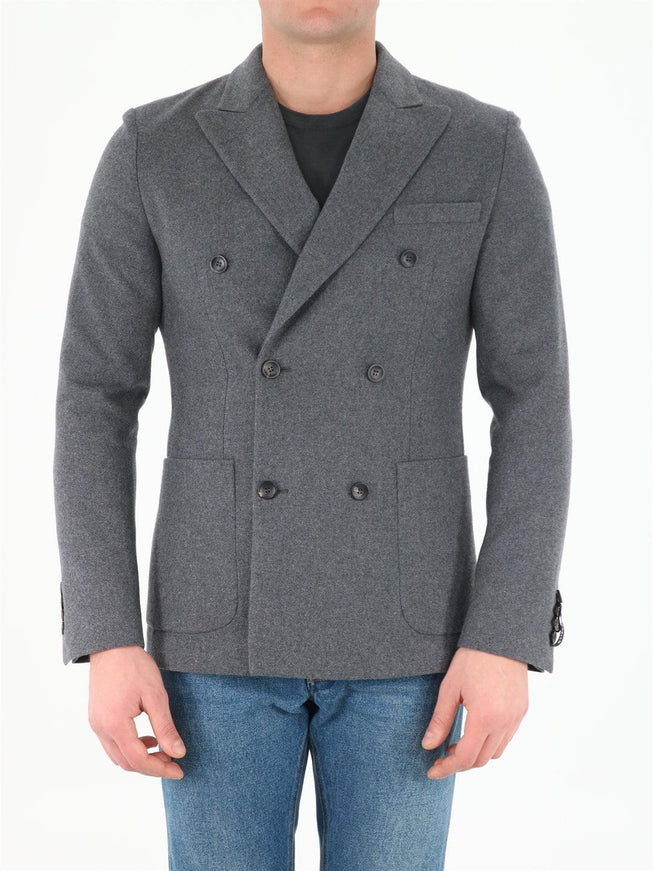 Tonello Grey Cachemire Jacket - Ellie Belle