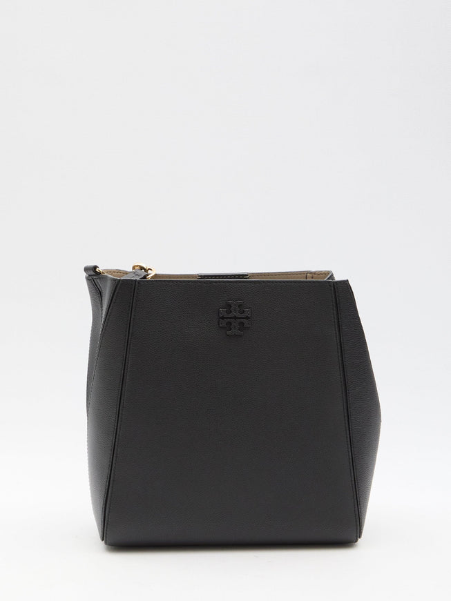 Tory Burch Mcgraw Bucket Bag in Black - Ellie Belle