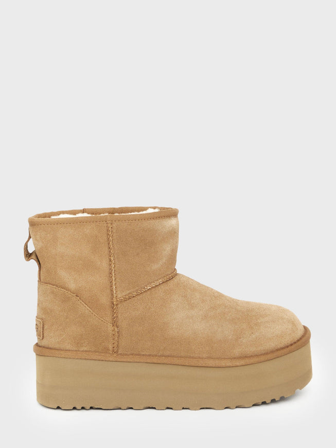 Ugg Classic Mini Platform In Chestnut - Ellie Belle