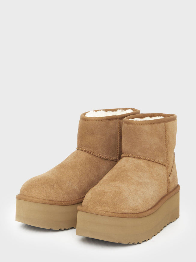 Ugg Classic Mini Platform In Chestnut - Ellie Belle