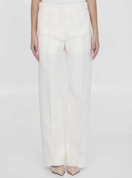 Valentino Garavani Crepe Couture Trousers - Ellie Belle