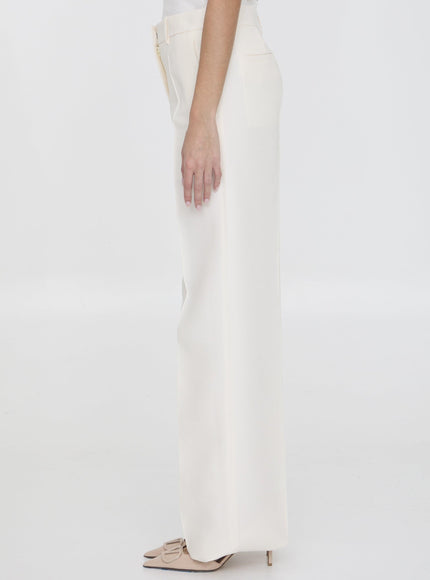 Valentino Garavani Crepe Couture Trousers - Ellie Belle