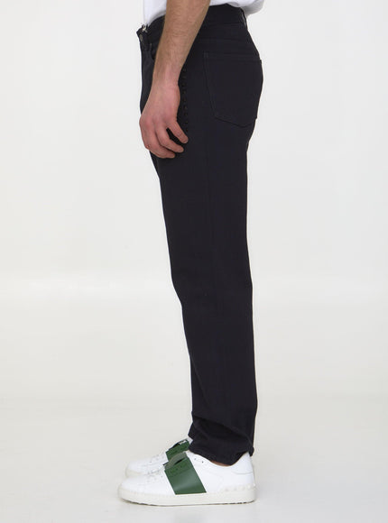 Valentino Garavani Jeans With Black Untitled Studs - Ellie Belle