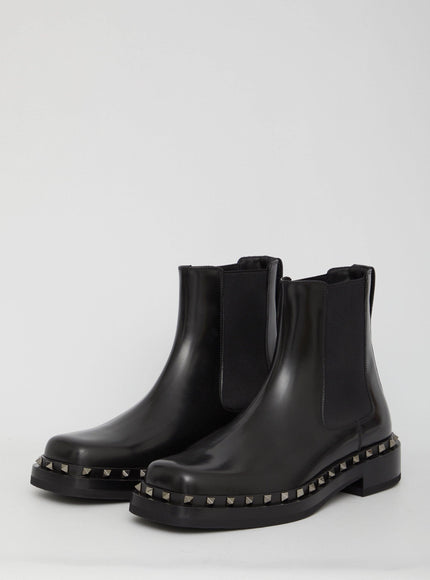 Valentino Garavani Rockstud M-way Boots - Ellie Belle