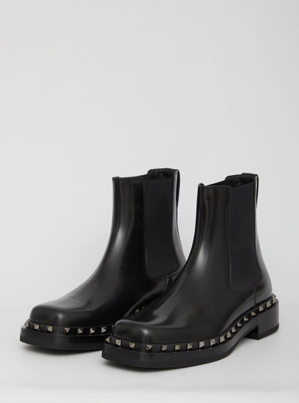 Valentino Garavani Rockstud M-way Boots - Ellie Belle