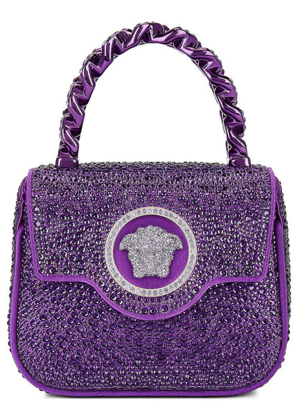 Versace handbag at Ellie Belle