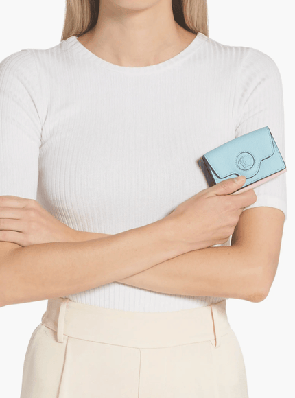 Versace Mini La Medusa Leather Wallet on a Chain - Ellie Belle