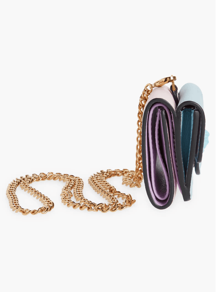 Versace Mini La Medusa Leather Wallet on a Chain - Ellie Belle