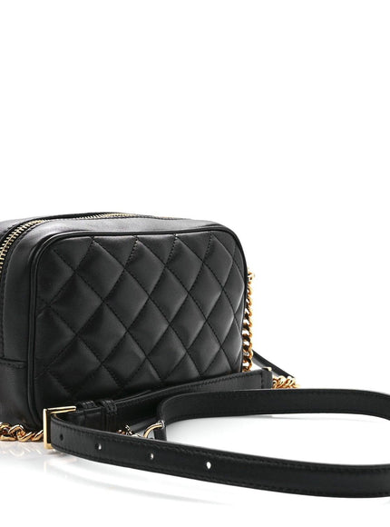 Versace Quilted Medusa Icon Small Camera Bag Black - Ellie Belle