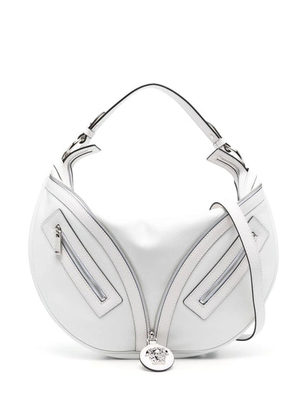 Versace Repeat Shoulder Bag White - Ellie Belle