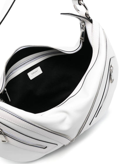 Versace Repeat Shoulder Bag White - Ellie Belle