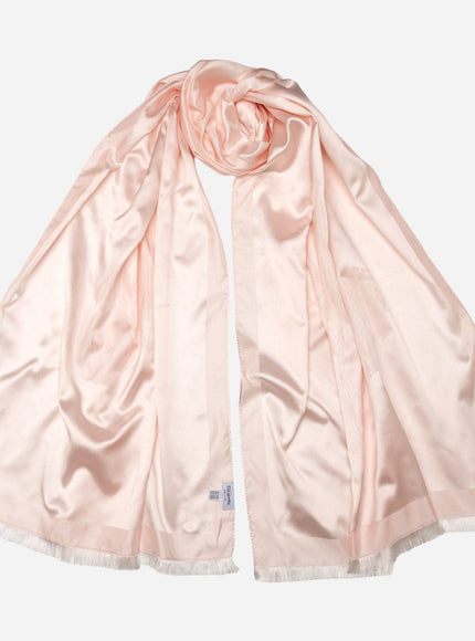Elizabetta Fortuna Silk Shawl - Pink