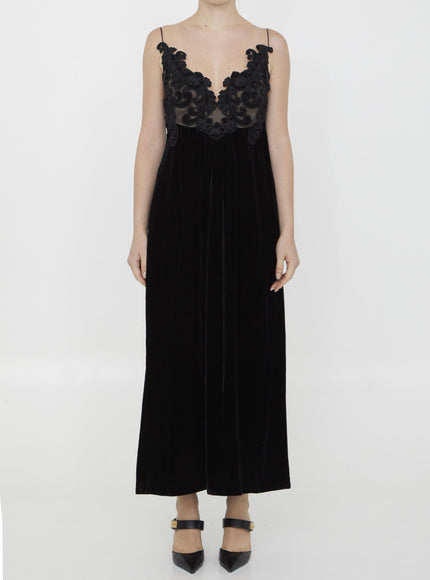 Zimmermann Sensory Velvet Slip Dress - Ellie Belle