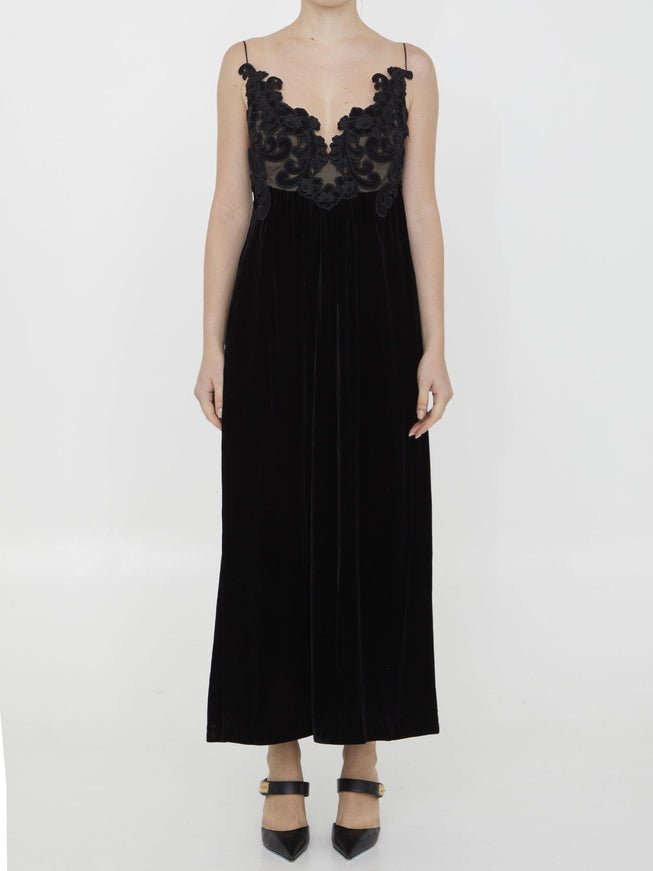 Zimmermann Sensory Velvet Slip Dress - Ellie Belle