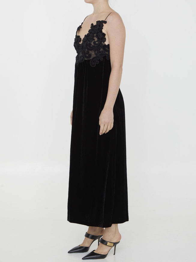 Zimmermann Sensory Velvet Slip Dress - Ellie Belle