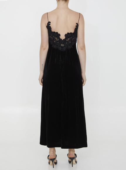 Zimmermann Sensory Velvet Slip Dress - Ellie Belle