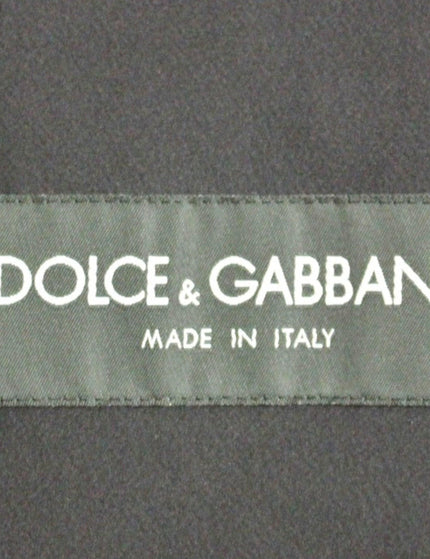 Dolce & Gabbana Black silk slim fit blazer - Ellie Belle