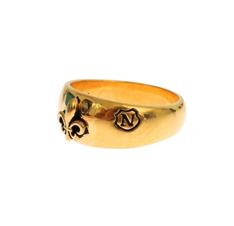 Nialaya Gold Plated 925 Silver Ring - Ellie Belle