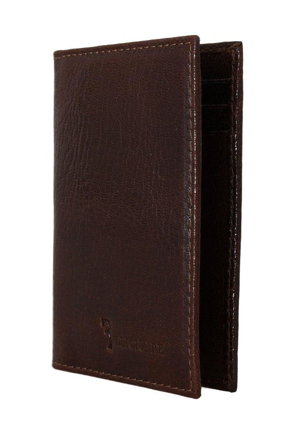 Billionaire Italian Couture Brown Leather Bifold Wallet - Ellie Belle