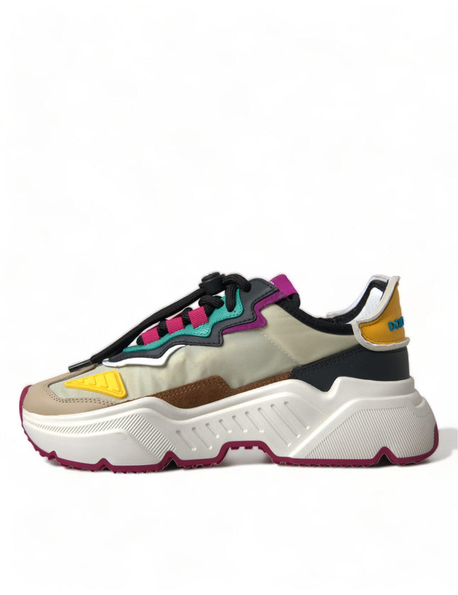 Dolce & Gabbana Multicolor Daymaster Sport Sneakers Shoes - Ellie Belle