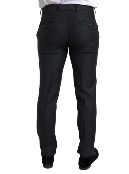 Dolce & Gabbana Black 3 Piece Single Breasted Martini Suit