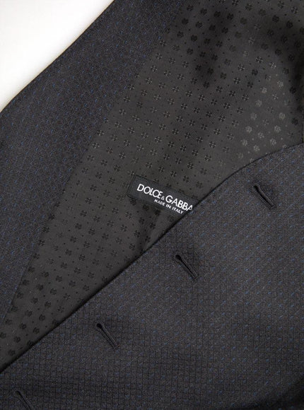 Dolce & Gabbana Black 3 Piece Single Breasted Martini Suit