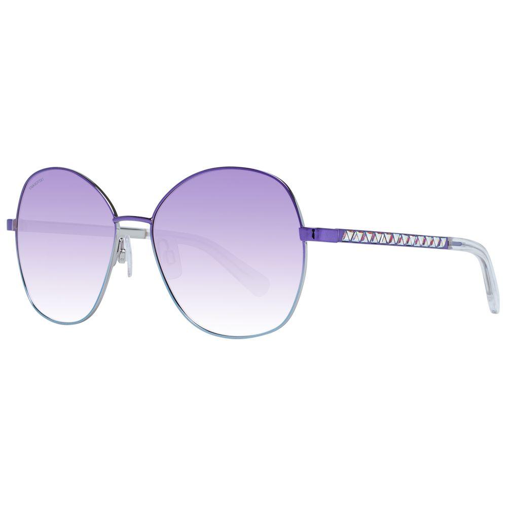 Swarovski Purple Women Sunglasses - Ellie Belle